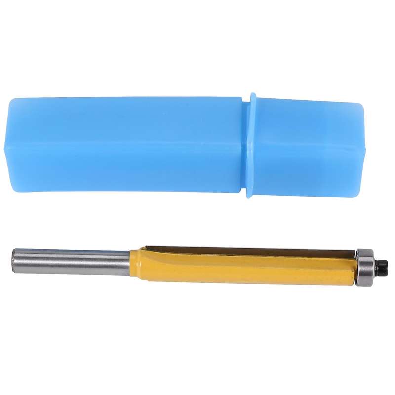 2 inch Height Extra Long Flush Trim Router Bit 1/4 inch X 3/8 inch Woodworking Milling Cutter Compat