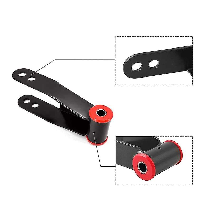 2 Inch Rear Drop Lowering Shackle Kit for & 1500 C1500 Replaces 410520