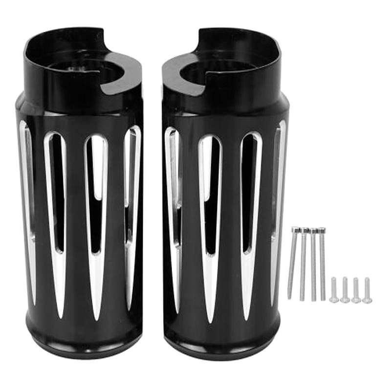 2 Inch Extended Fork Boot Slider Cover for Road Street Glide Flhx Flhxs