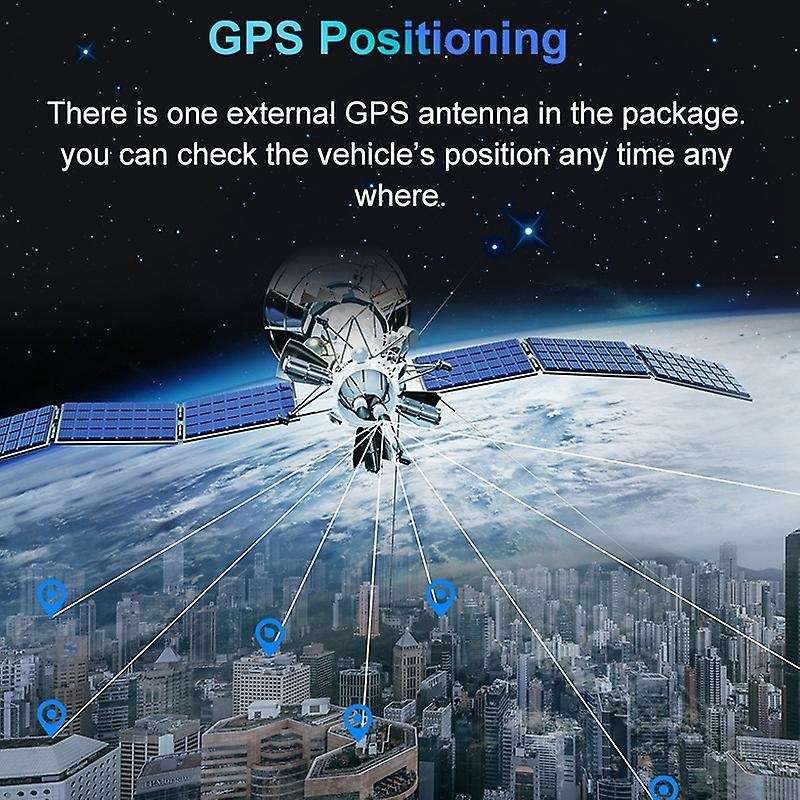2 inch Portable Car DVR Dash Camera Dual Lens Driving Recorder Camera WIFI GPS Tracker