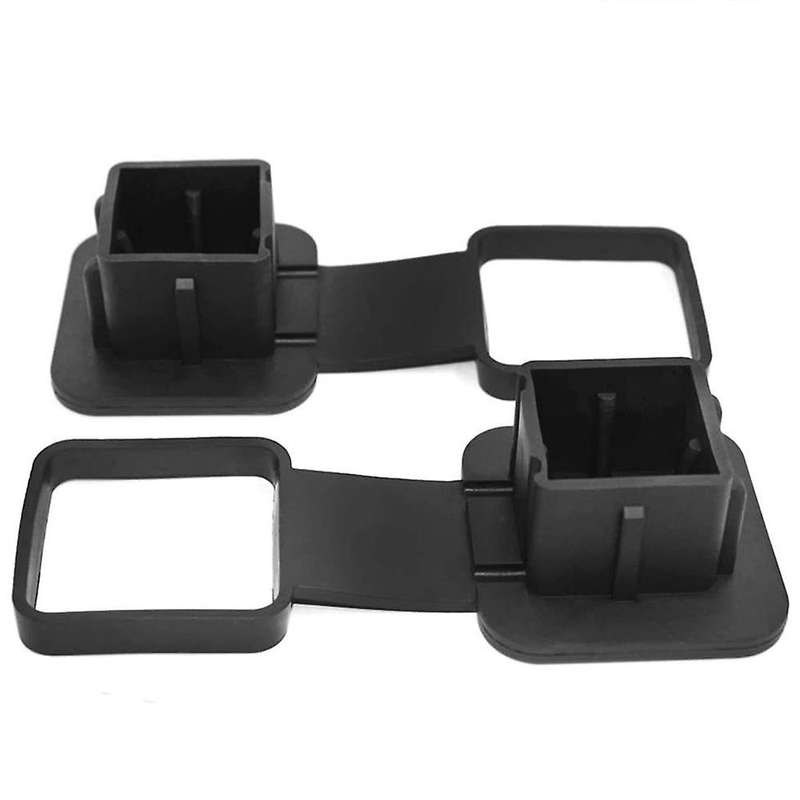 2 Inch Trailer Hitch Cover Plug Tow Cap for Rubber Receiver PT228-35960-,2PCS