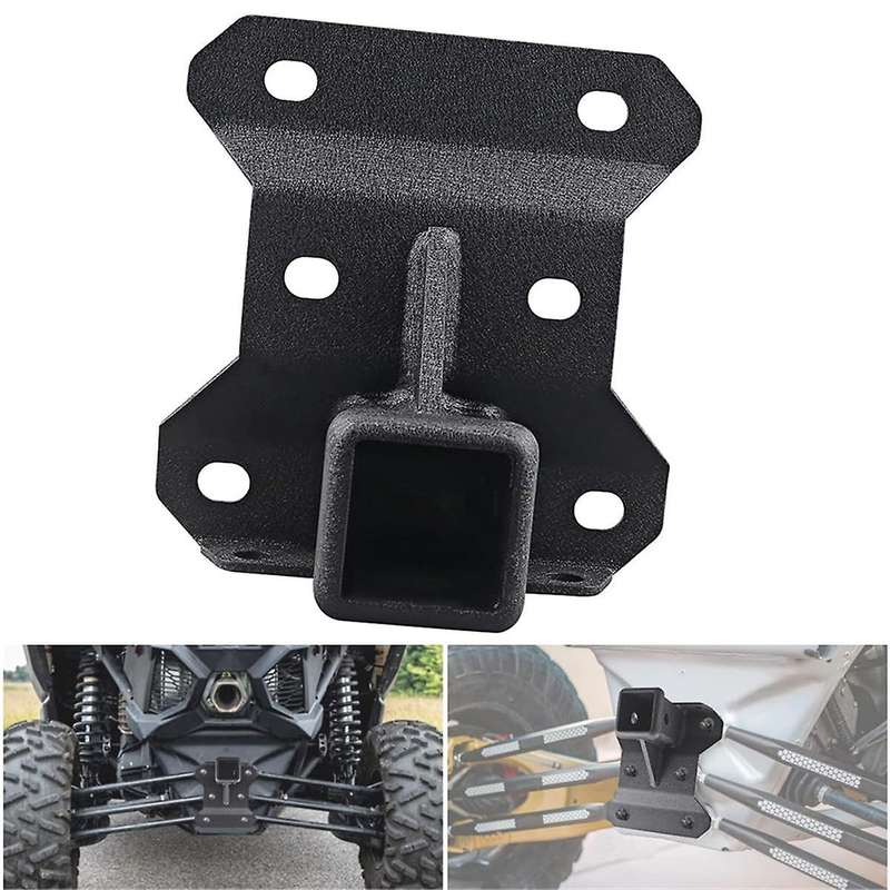2 Inch Rear Receiver Hitch for 2017-2023 Can Am Turbo/Max Turbo/X /X Turbo, Standard 2inch Attachmen
