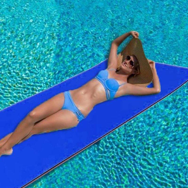 2 Layer Anti-Tear Water Blanket XPE Foam Floating Pad Softest Durable for Water Entertainment Swimmi