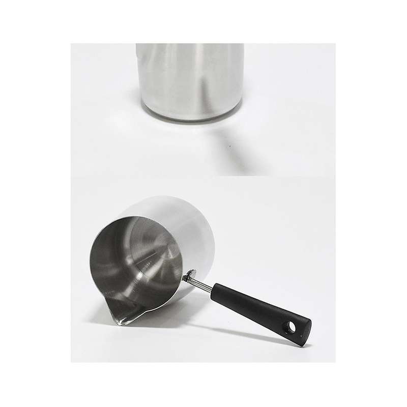 2 Milk Warmer Pot, Coffee Pot, Stovetop Chocolate Melting Pan, Coffee Maker for Sauce Heating