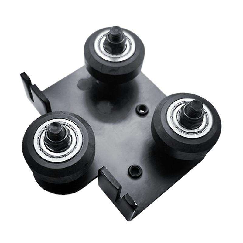2 Pack 3D Extruder Back Support Plate with Pulley Extruding Backplate for 3 for 3 Pro -10 -10S S4 S5