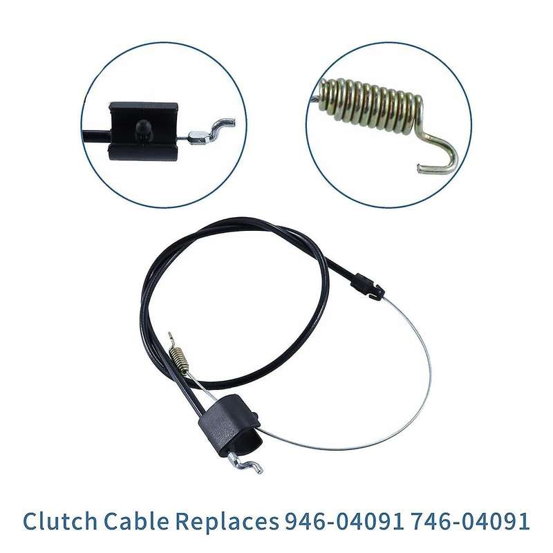 2 Pack 946-04091 Clutch Cable Compatible with 946-04091 Clutch Cable, 746-04091 Clutch Cable, 746 0