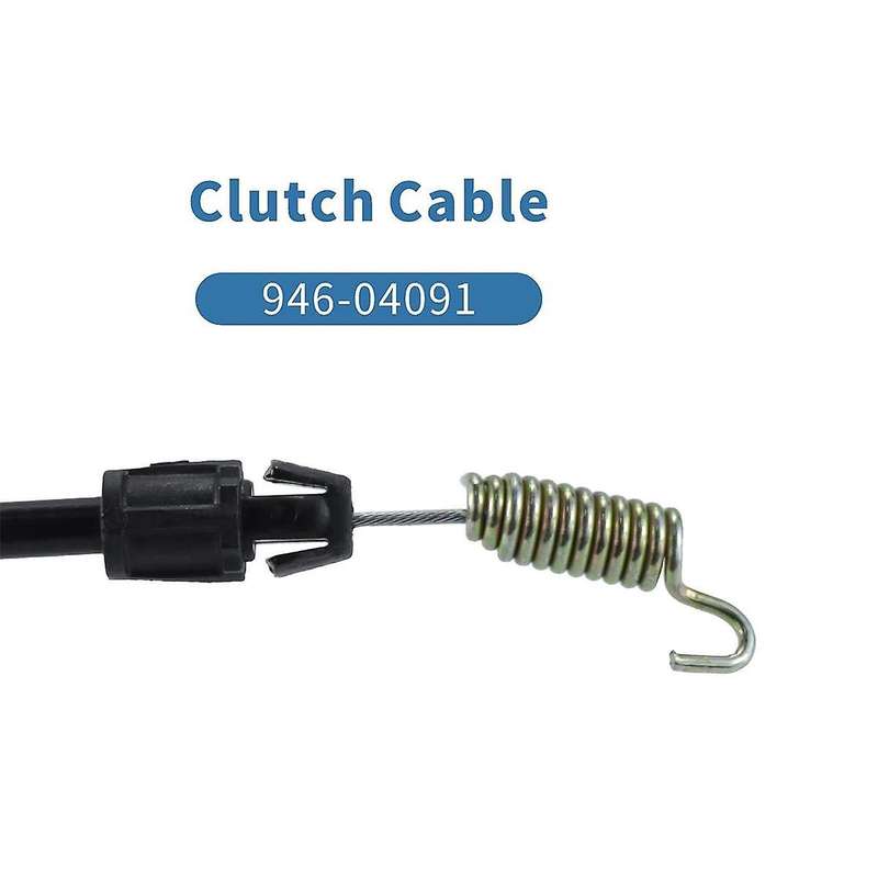 2 Pack 946-04091 Clutch Cable Compatible with 946-04091 Clutch Cable, 746-04091 Clutch Cable, 746 04