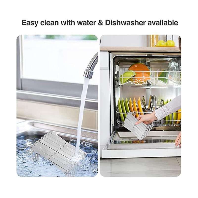 2 Pack Adjustable Stainless Steel Pot Lid Holder, Stainless Steel Pot Lid Holder Steamer Rack