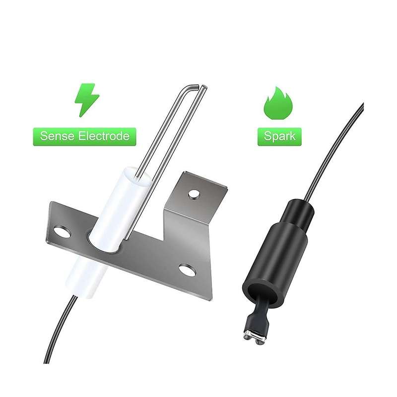 2 Pack 93868 Water Heater Parts, Water Heater Igniter Electrode with Spark Probe for Emergency RV H