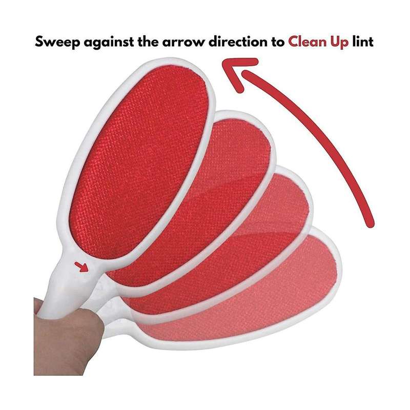 2 Pack Brush Reusable Double Sided Lint Remover for Clothes Pet Hair