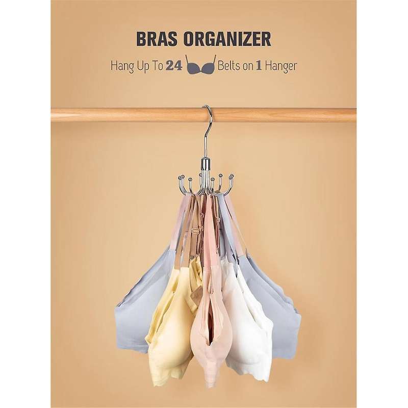 2 Pack Belt Hanger, Belt Rack Closet Accessories Organizer, Maximum 24 Storage Capacity, Hanging Ho
