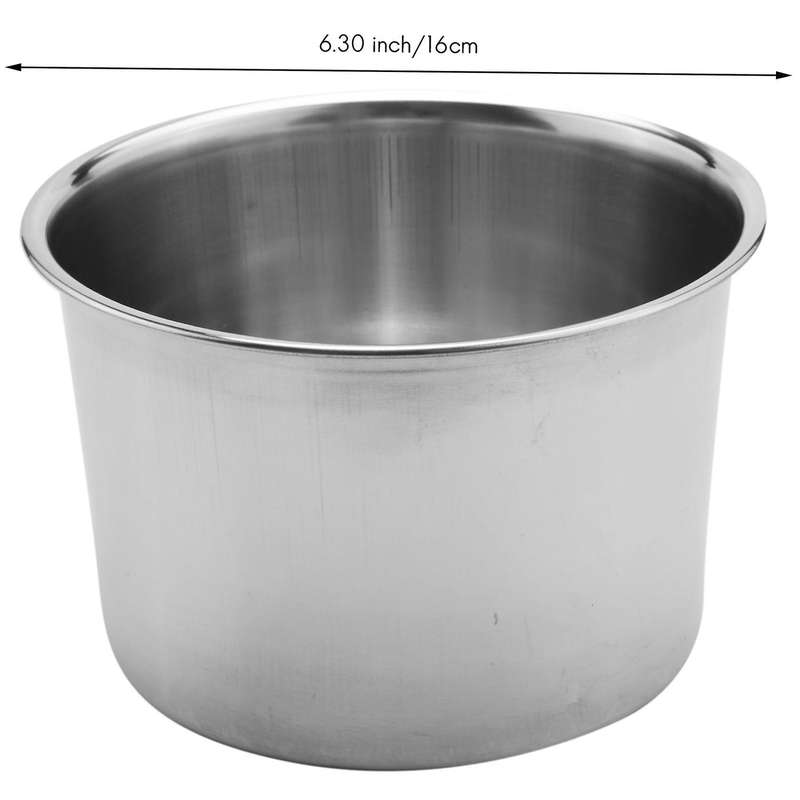 2 Pack Double Boiler Pot Set Stainless Steel Melting Pot for Melting Chocolate Soap Wax Candle Maki