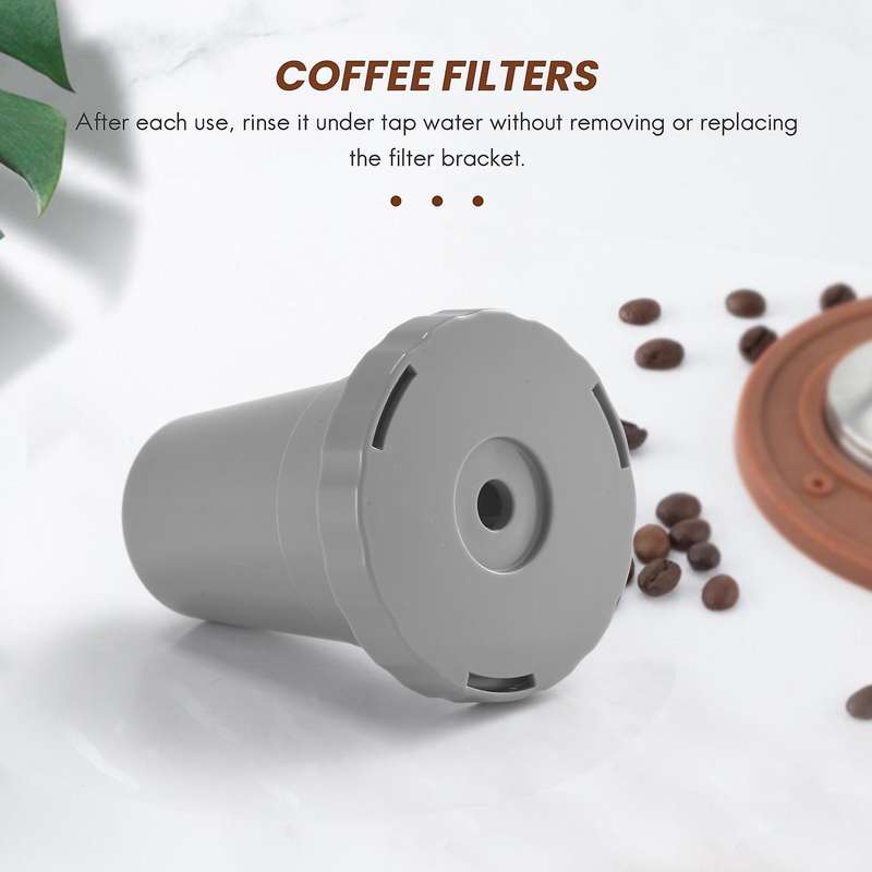 2 Pack Coffee Filters Reusable Compatible for 2.0 My K500 Gift B30 B40 B50 B60 B70