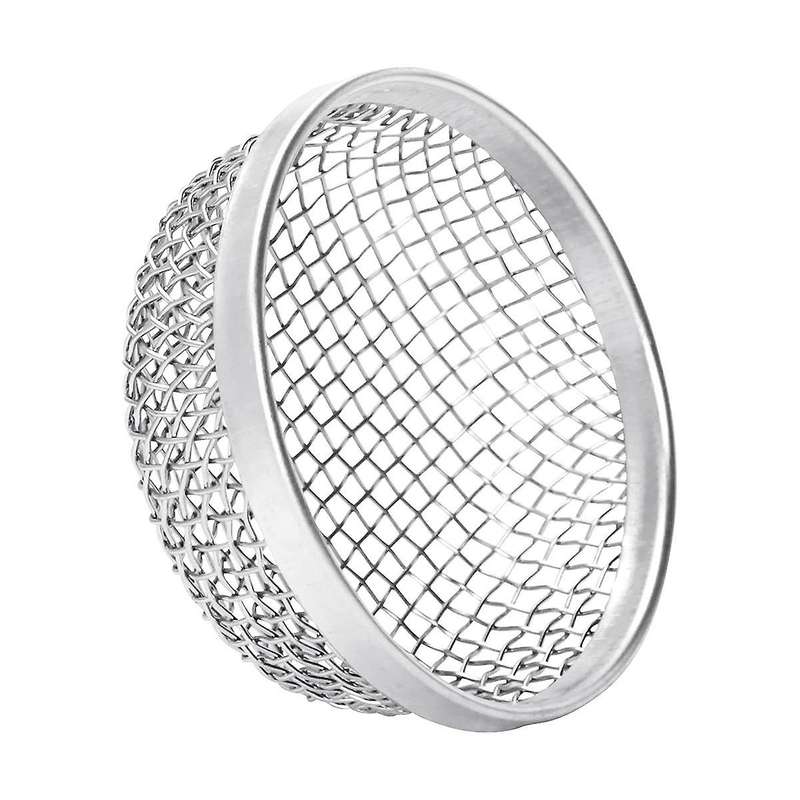 2 Pack Flying Insect Screen Stainless Steel RV Furnace Vent Cover Mesh with Tools Camping Accessorie