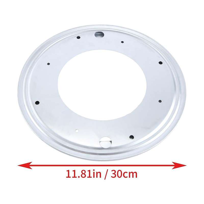 2 Pack Lazy Hardware 12 Inch, 360 Rotating Bearing Plate 5/16inch Thick, 750lbs Heavy Duty Swivel