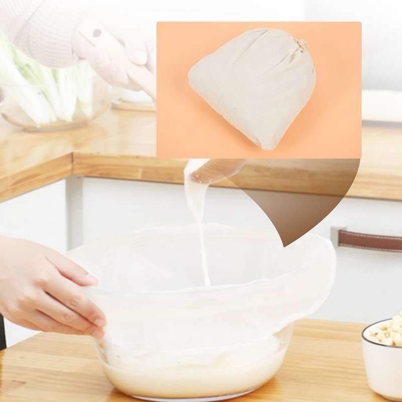 2 Pack Organic Reusable Cold Coffee Brew Filters Bag