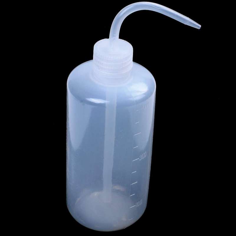 2 Pack Plant Flower Succulent Watering Bottle Plastic Bend Mouth Watering Cans Squeeze Bottle--250m