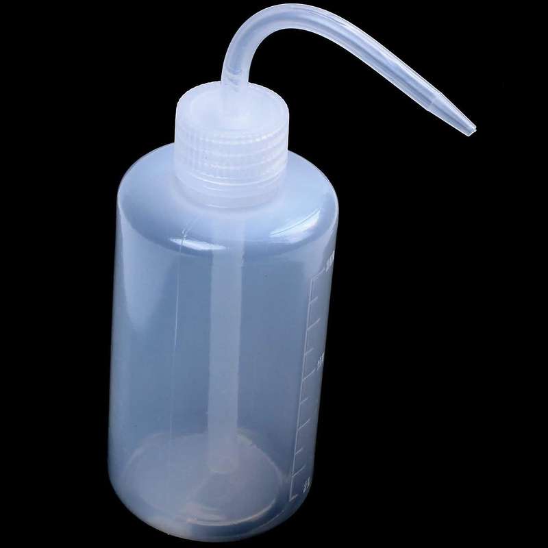 2 Pack Plant Flower Succulent Watering Bottle Plastic Bend Mouth Watering Cans Squeeze Bottle--250m