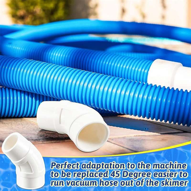 2 Pack Pool Cleaner 45 Degree Elbow W70244 Replacement for Zodiac G2 G3 G4 Pool Cleaners