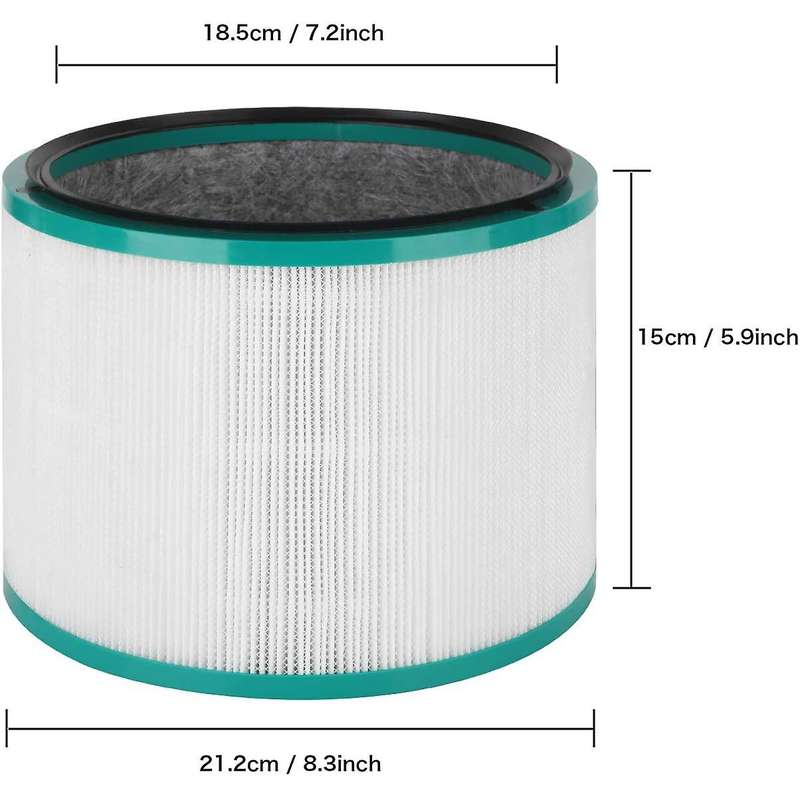 2 Pack Replacement HEPA Filter for Pure Link DP01, DP02 and for Pure Hot + Link HP01, HP02, Part