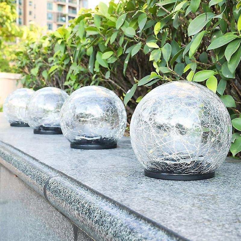 2 Pack Solar Led Light Garden Solar Lamps Waterproof Solar Lamp for Courtyard Garden Street Balcony