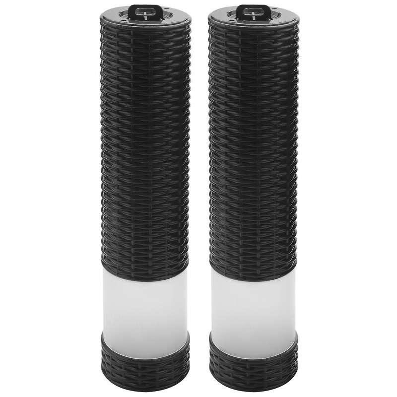 2 Pack Solar Path Lights Outdoor,LED Decorative Landscape Lighting,Garden Lights for Pathway Walkwa