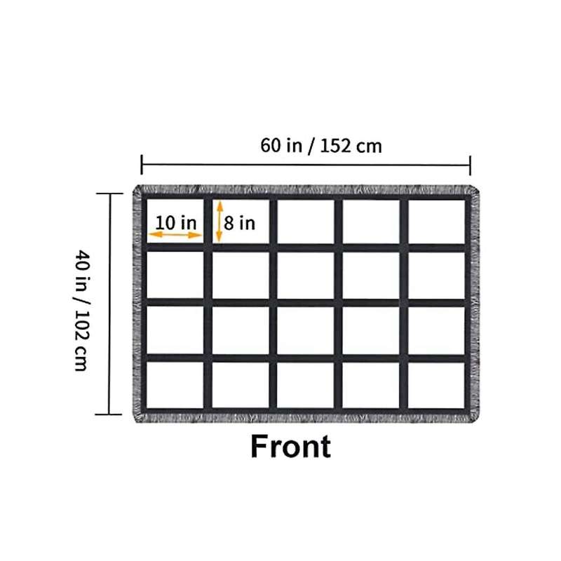 2 Pack Sublimation Sublimation Blanket Blanks 40inchx60inch Throw Blankets for Heat Press, Baby Bla