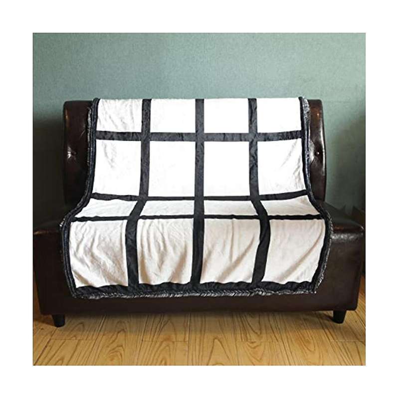 2 Pack Sublimation Sublimation Blanket Blanks 40inchx60inch Throw Blankets for Heat Press, Baby Bla