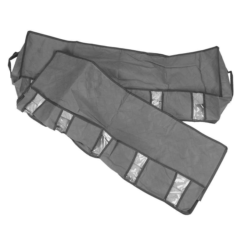 2 Pack Underbed Bag,clothes Bag Clear Window,for Clothes/blanket