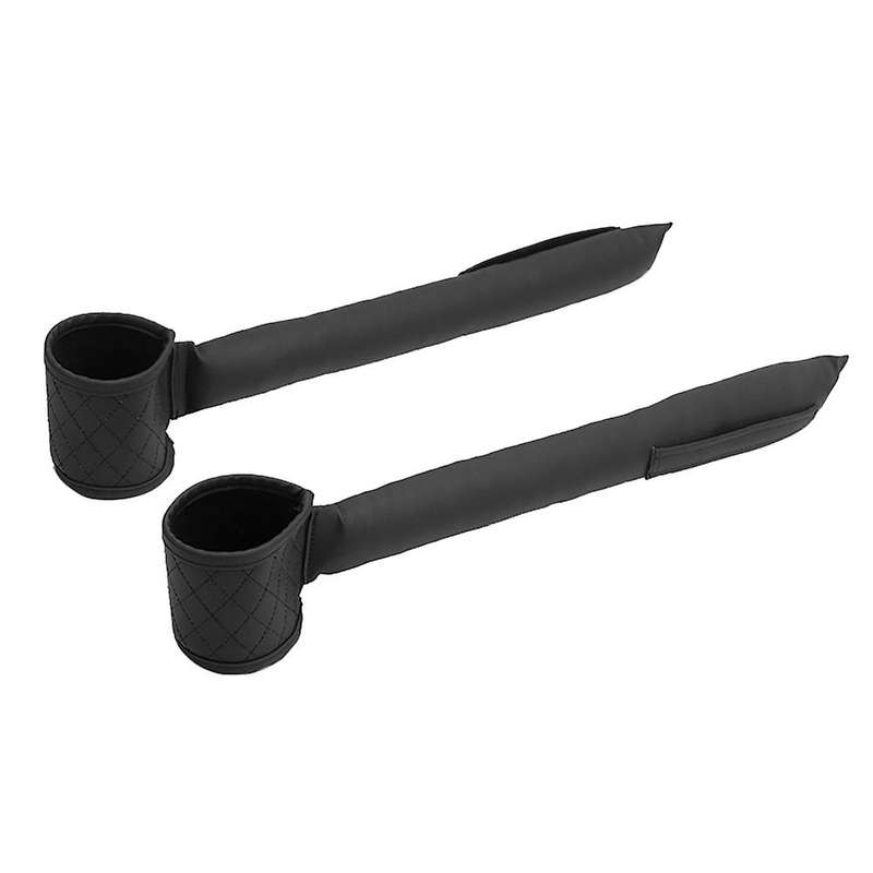 2 Pack/Set Leather Car Seat Space Filler Pockets Seats Leak Stop Pad Soft Padding Cards Holder Stora