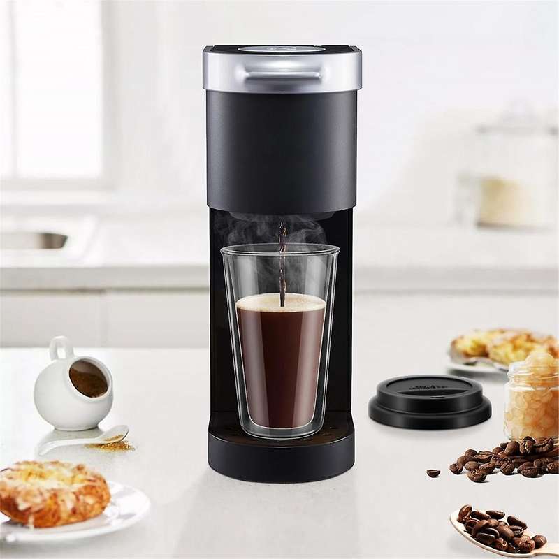 2 Packs Double Walled Glass Coffee Mugs with Silicone Lids,12 OZ /350ML Insulated Drinking Coffee Cu