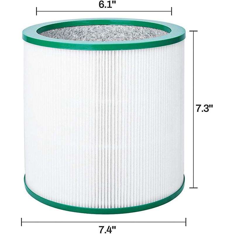 2 Packs Hepa Replacement Filter for Tp00 Tp02 Tp03 Am11 Tower Purifier Pure Link, Replace Part 9681