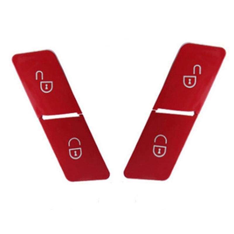2 Pair RED Car Door Lock Switch Button Door Lock Switch Right and Left for C E Class W204 W207 W212