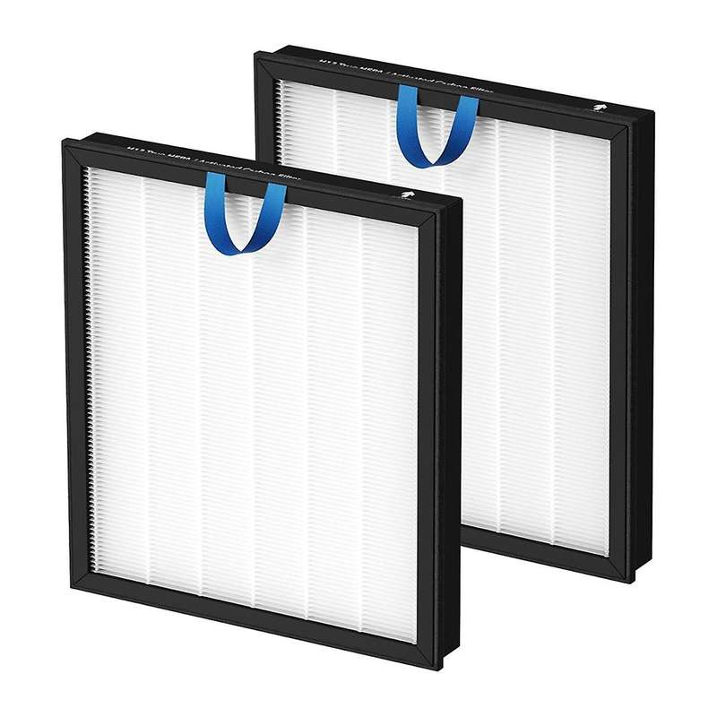 2 Packs Vital 100S Air Purifier Replacement Filter for Vital 100S, 3-In-1 HEPA Filter, Remove Dust,