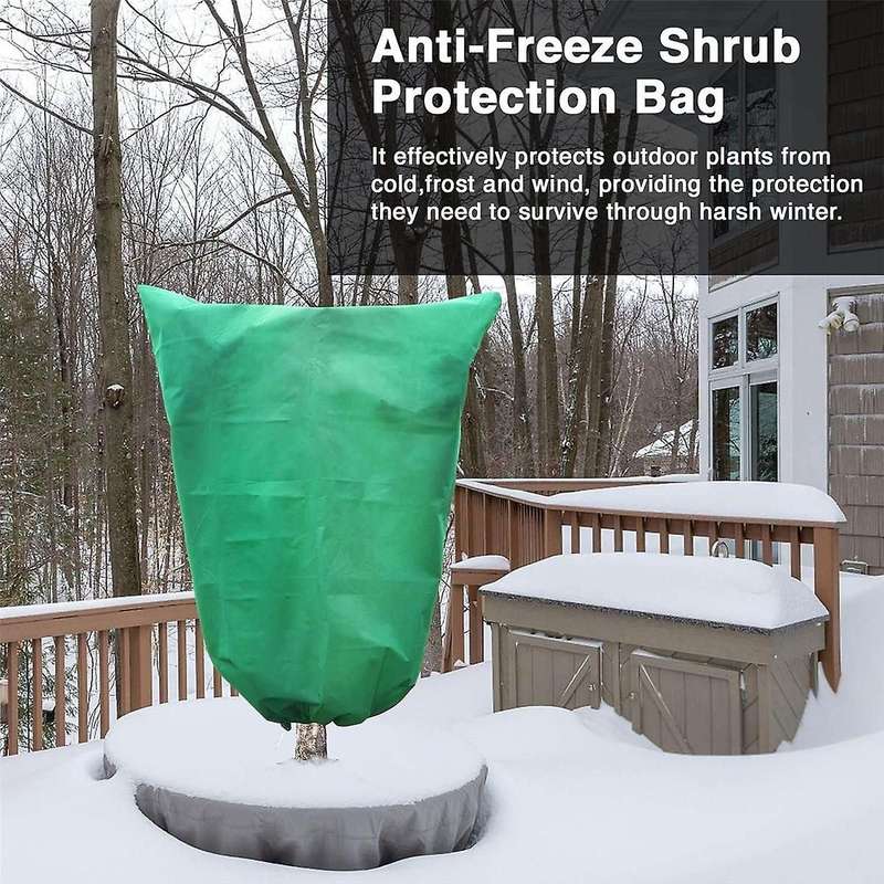2 Packs Plant Covers Freeze Protection 47.7in X 71.7in Frost Blankets for Plants Frost Cloth Plant F