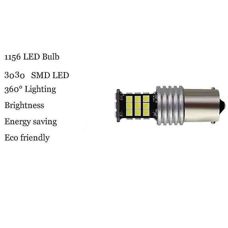 2 Pc Led Bulb Headlights 24Smd Car Reverse Bending Dance Lights Turn Signal Decoding Reversing Light