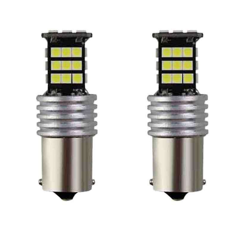 2 Pc Led Bulb Headlights 24Smd Car Reverse Bending Dance Lights Turn Signal Decoding Reversing Light