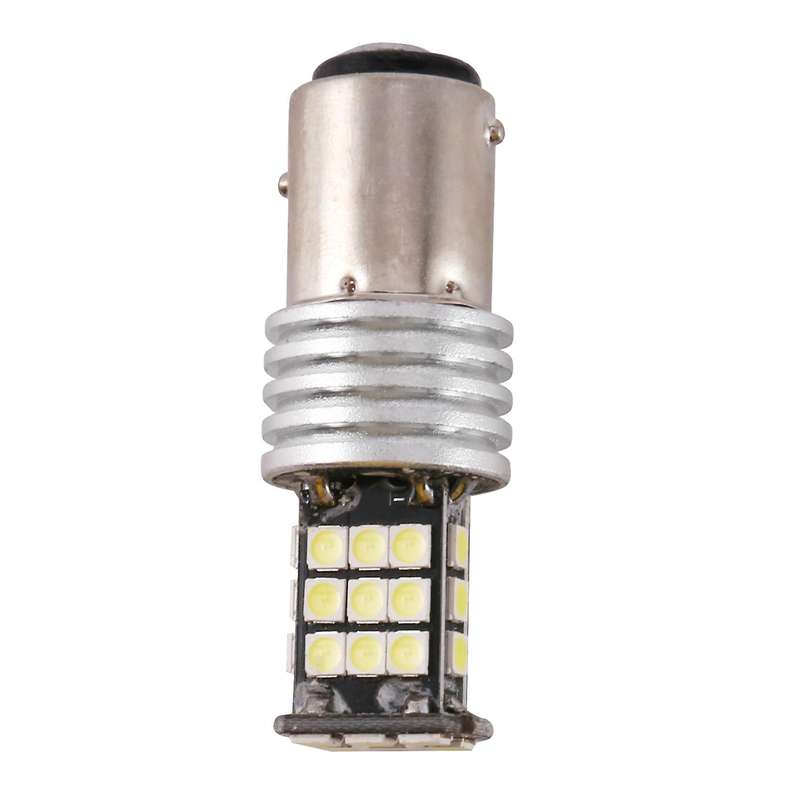 2 Pc Led Bulb Headlights 24Smd Car Reverse Bending Dance Lights Turn Signal Decoding Reversing Light
