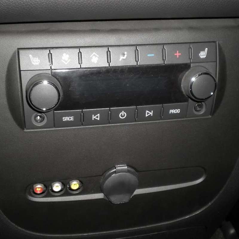 2 Pc Rear Radio Audio Volume Control Knob Dial Tuner for 07-13 Chevy Tahoe Chevrolet Silverado Gmc