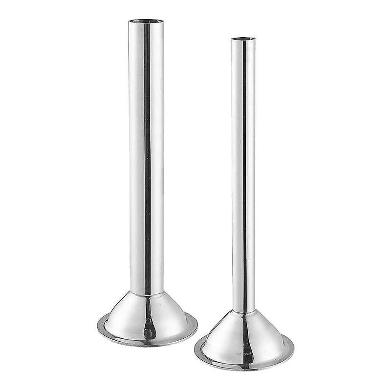 2 Pcs / Set Sausage Stuffer Kit Sausage Funnel Attachment Stainless Steel Tubes Funnel Kitchen Tool