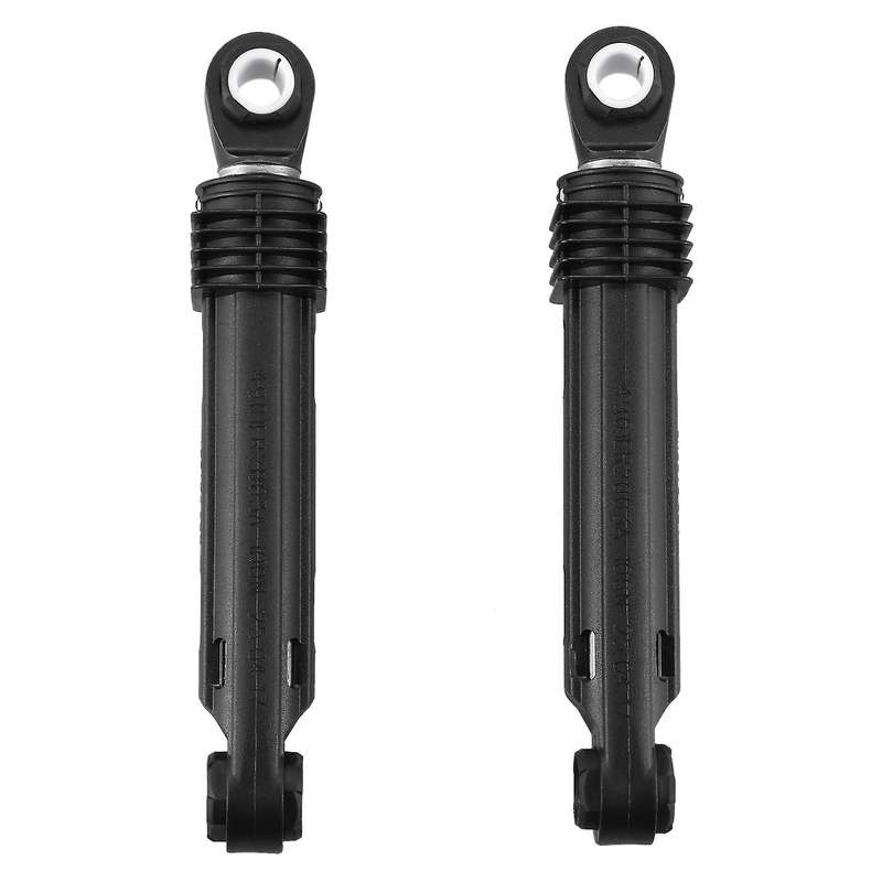 2 Pcs 100N Machine Shock Absorber Washer Front Load Black Plastic
