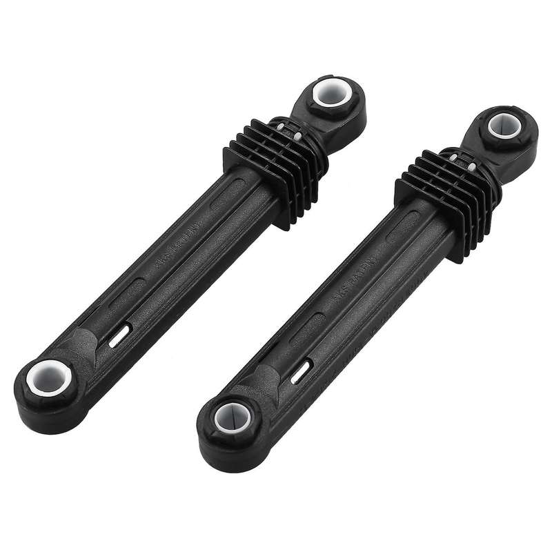 2 Pcs 100N Machine Shock Absorber Washer Front Load Black Plastic