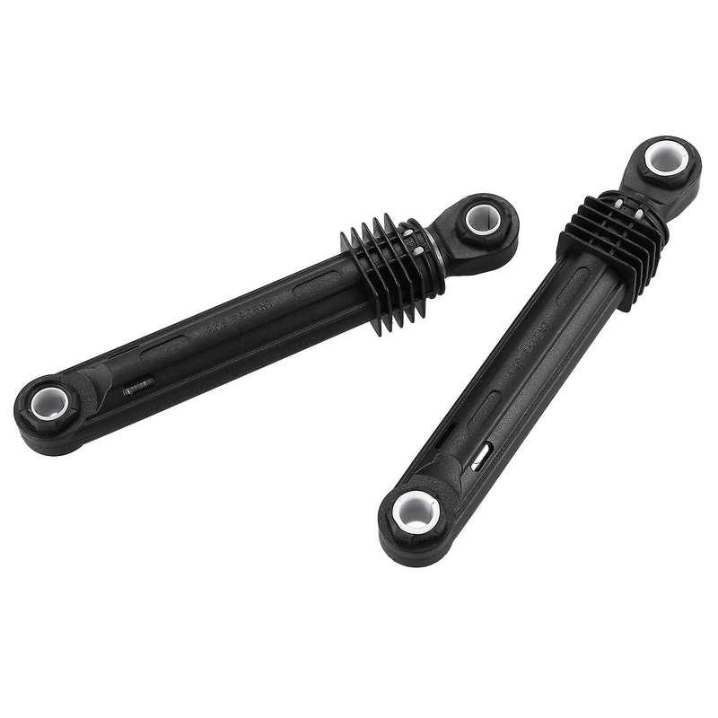 2 Pcs 100N Machine Shock Absorber Washer Front Load Black Plastic