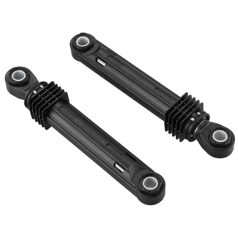 2 Pcs 100N Machine Shock Absorber Washer Front Load Black Plastic