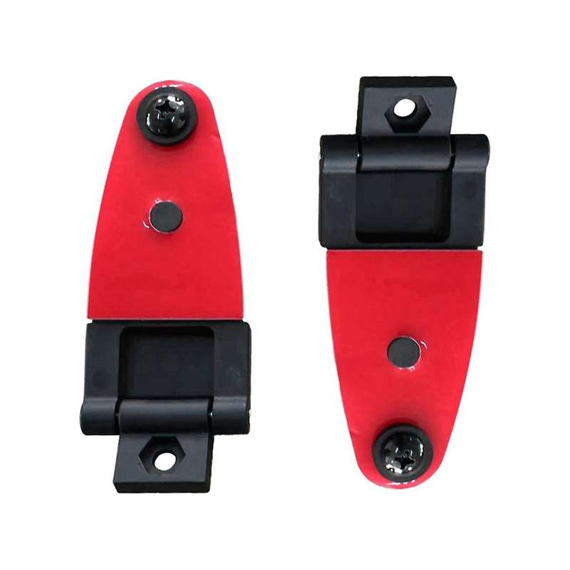 2 Pcs 103528 All Truck Cap Glass Rear Door Hinges ,Glass Rear Door Hinge Fits for LEER Truck Cap 100