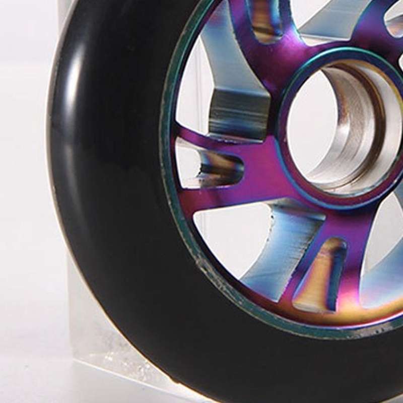 2 Pcs 100Mm Scooter Replacement Wheels with Bearing Stunt Scooter