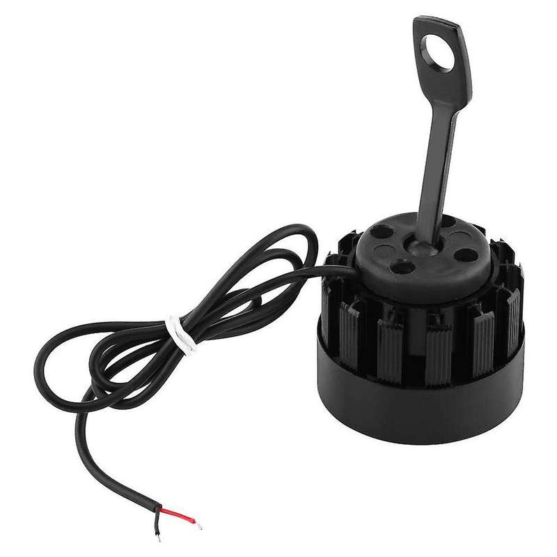 2 Pcs 12V 24W Motorcycle Spotlights Led Headlights, 4 Universal Motorcycle Driving Headlights-Black
