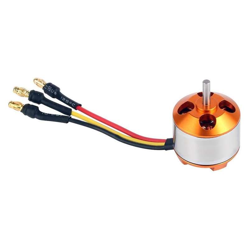 2 Pcs 2212 1400kv Brushless Outrunner Motor with Mount 10t for Rc Aircraft/kkmulticopter 4/6 Axle Q