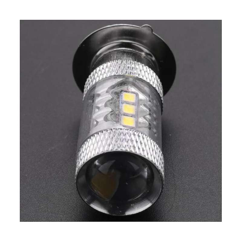 2 Pcs 12V White P15D-1/H6M 80W Fog Light Bulb Auto Indicator Lamp 6000K Auto LED Parking 12V Replace