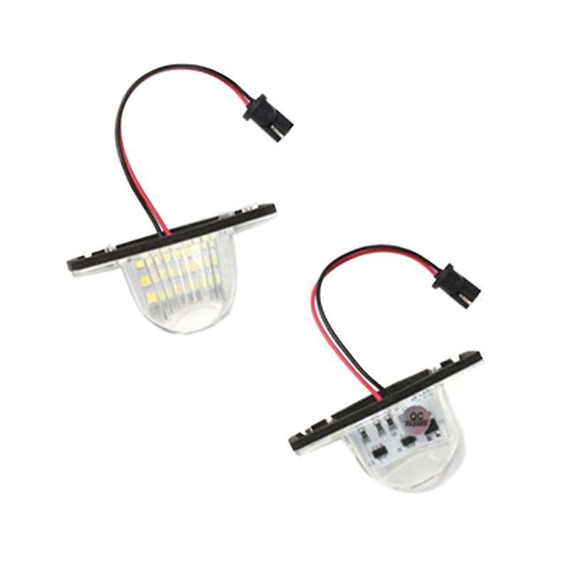 2 Pcs 18 LED Lamp Number License Plate Light for Jazz Odyssey Stream -V 5D DXY